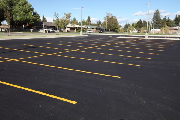 Parking Lot Paving in Temple