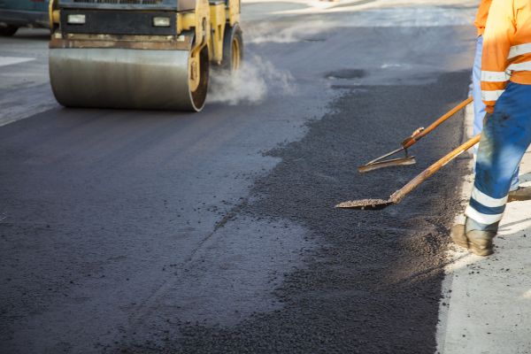 Asphalt Road Repair in Temple