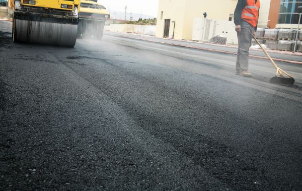 Asphalt Road Installation in Temple