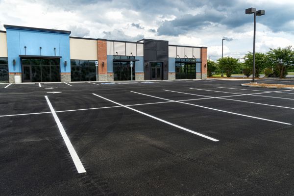 Parking Lot Blacktopping in Temple