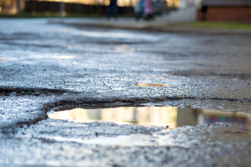 Asphalt Pothole Filling